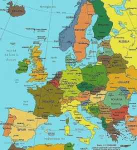 Map of Europe