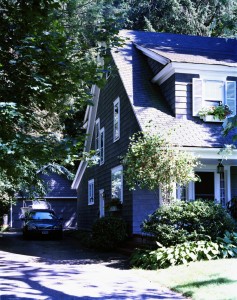 Driveway of Traditional Craftsman House